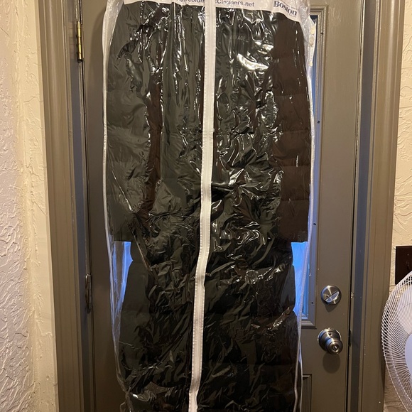 Mackage women’s sz medium calina city stretch down maxi coat black - Picture 2 of 5